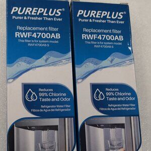 Pureplus Replacement Refrigerator Filters PP-RWF0700A~ (2 Pack)